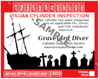Cylinder Visual Inspection